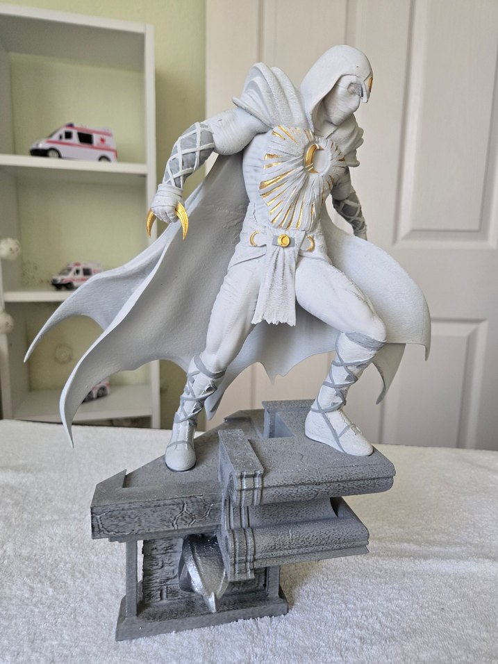 Moon Knight 3d 35 cm - Görsel 2
