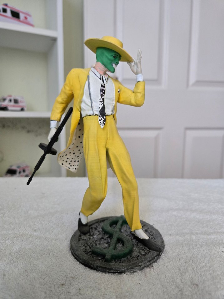 The mask 3d 20 cm - Görsel 2