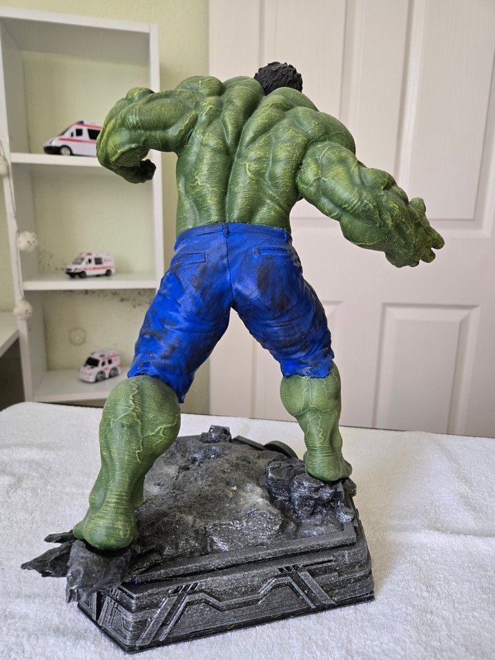 Hulk 3d 45 cm - Görsel 4