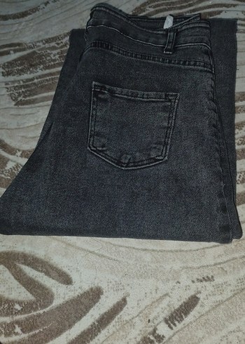 38 Beden gri Renk Gri Regular Fit Kadın Kot Pantolon jeans