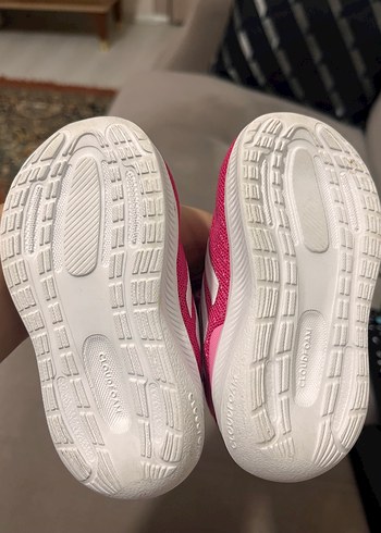 Kız Çocuk Pembe Cırtcırtlı Spor Ayakkabı - Görsel 5