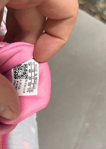 Kız Çocuk Pembe Cırtcırtlı Spor Ayakkabı - Görsel 6