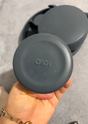 Gri Çocuk Tabak, Çatal, Bıçak ve Bardak Seti - Görsel 2