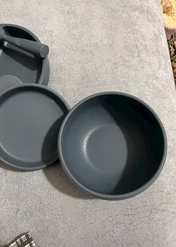 Gri Çocuk Tabak, Çatal, Bıçak ve Bardak Seti - Görsel 4