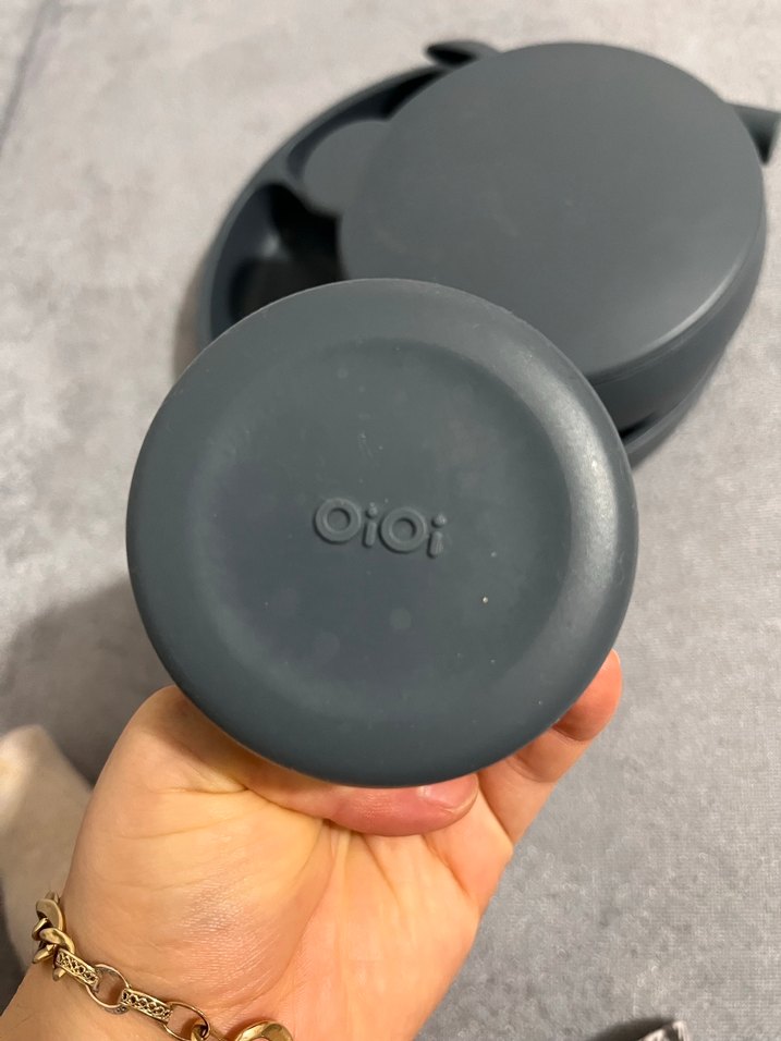 Gri Çocuk Tabak, Çatal, Bıçak ve Bardak Seti - Görsel 2