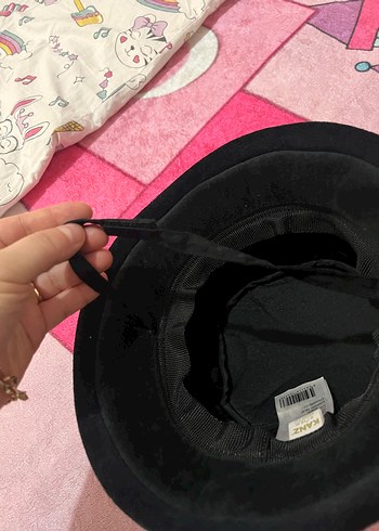 Siyah Kadın Şapka - Paris Tarzı - Görsel 4