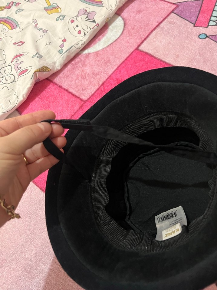 Siyah Kadın Şapka - Paris Tarzı - Görsel 4