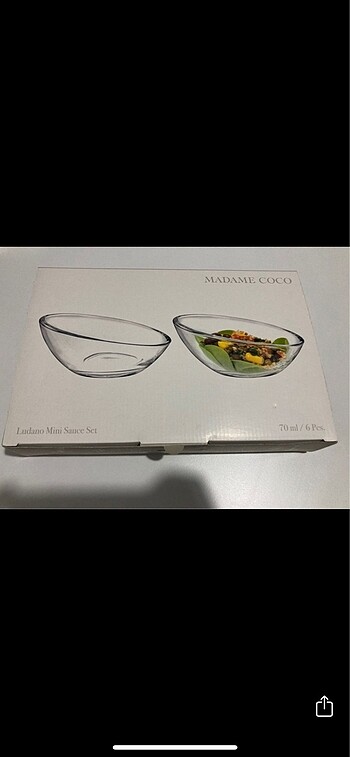 Madame Coco 6'lı Sosluk
