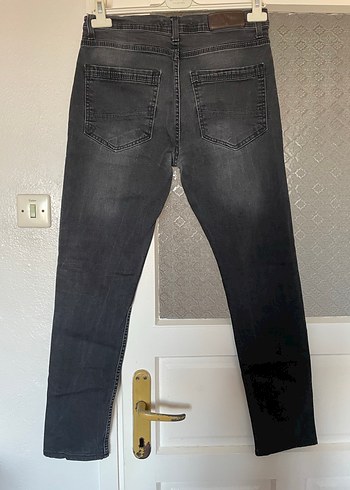 Gri Erkek Denim Pantolon - Görsel 3