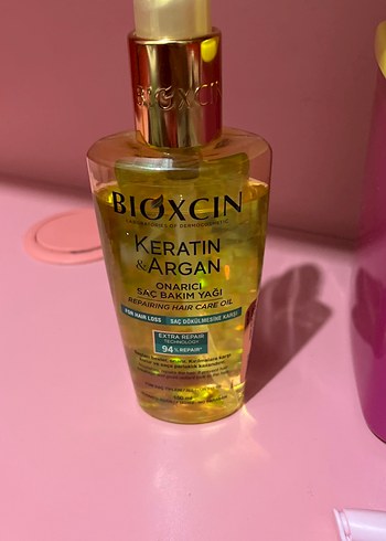 Bioxin Keratin & Argan Onarıcı Saç Bakım Yağı