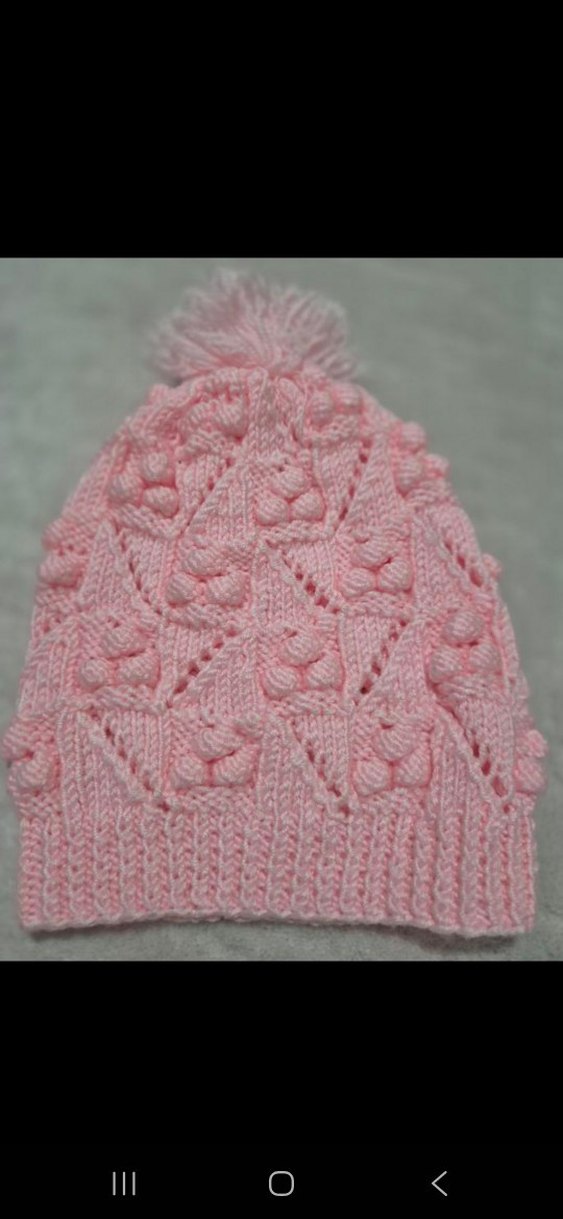 Renkli Nakışlı Örgü Çocuk Bere - Görsel 4