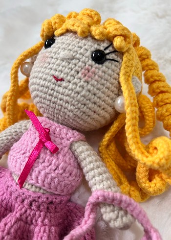 Renkli El Örgüsü Bebek ve Aksesuarları - Görsel 15