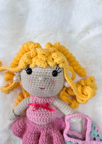 Renkli El Örgüsü Bebek ve Aksesuarları - Görsel 12