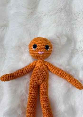 Turuncu Amigurumi Oyuncak - Görsel 14