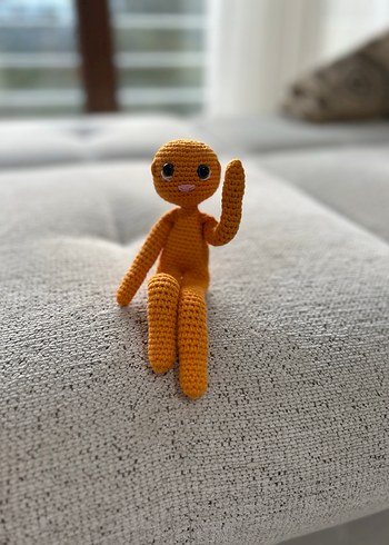 Turuncu Amigurumi Oyuncak - Görsel 16