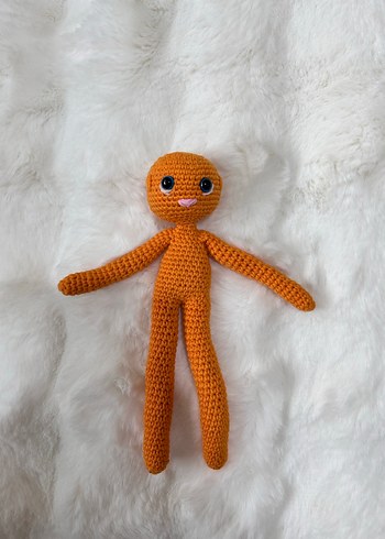 Turuncu Amigurumi Oyuncak - Görsel 11