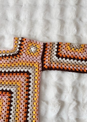 Crochet kazak s beden - Görsel 7