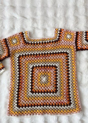 Crochet kazak s beden - Görsel 2