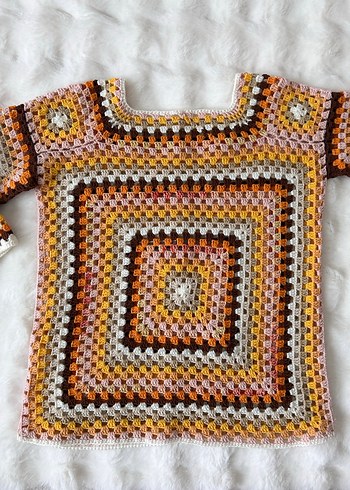 Crochet kazak s beden - Görsel 12