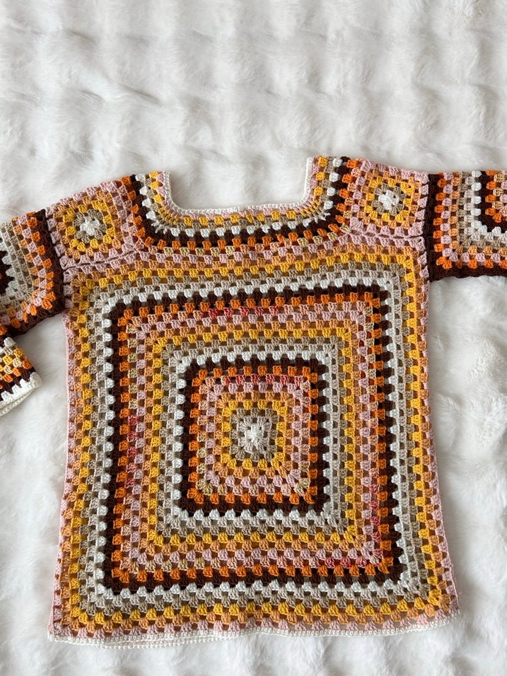 Crochet kazak s beden - Görsel 2