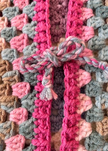 Crochet Yelek - Görsel 12