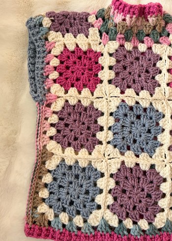 Crochet Yelek - Görsel 13