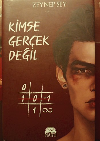 İmzalı, posterli, "Kimse Gerçek Değil" kitabı - Görsel 2