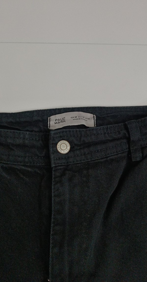 Siyah Kargo Pantolon - Görsel 3