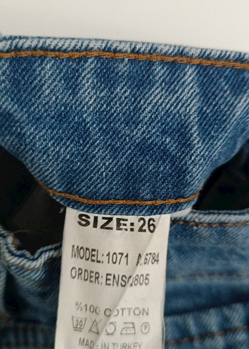 Mavi Kot Pantolon - Görsel 3