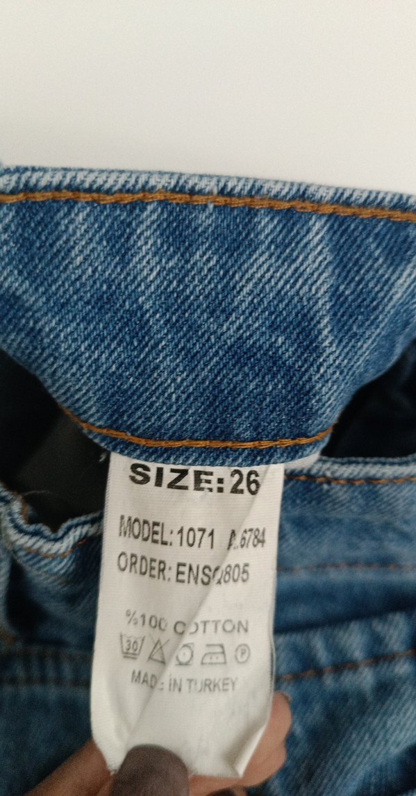 Mavi Kot Pantolon - Görsel 3