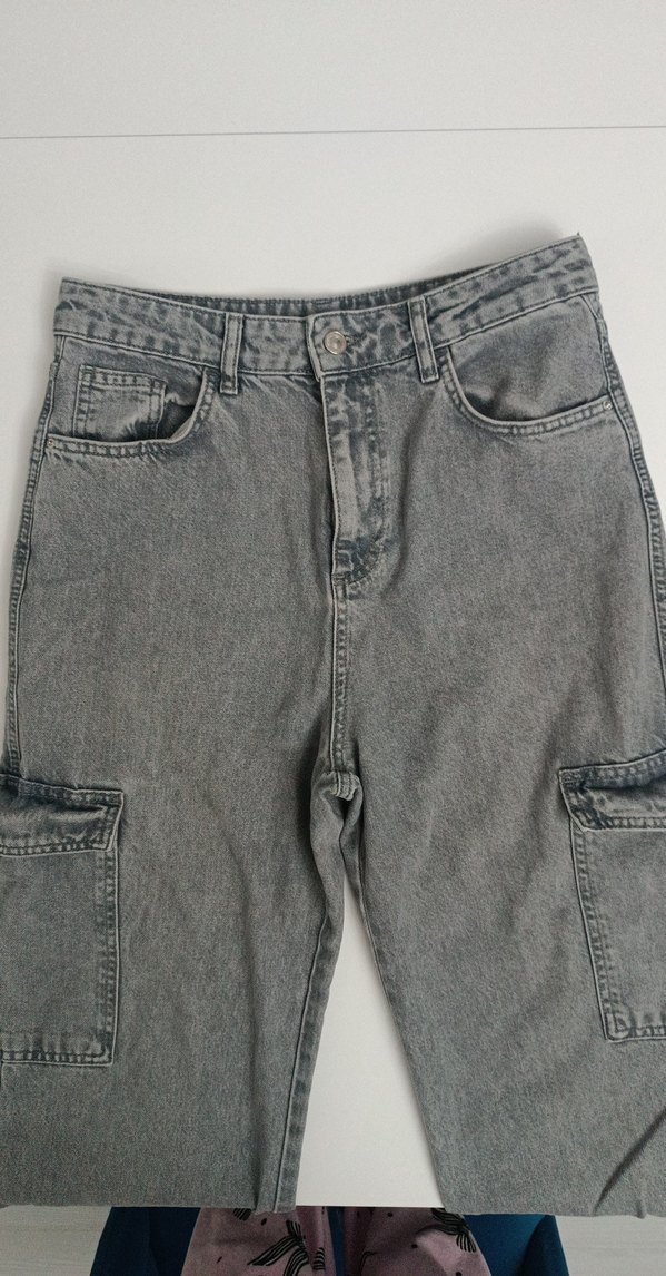 Gri Kargo Jean - Görsel 2