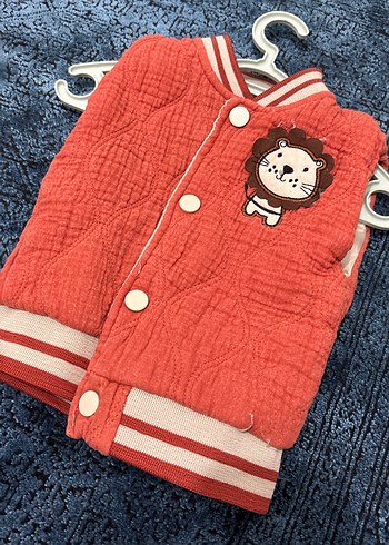 Kırmızı Erkek Çocuk Triko Yelek - Görsel 2