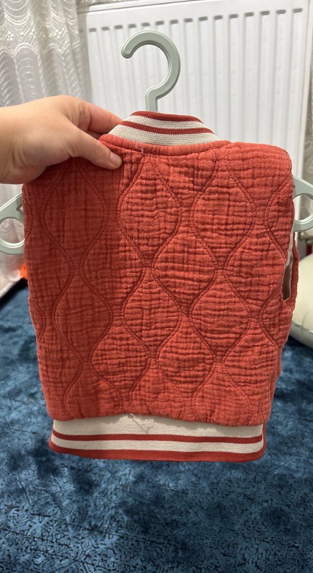 Kırmızı Erkek Çocuk Triko Yelek - Görsel 4