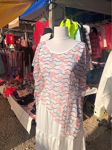 Kadın Pareo Bluz - Görsel 3