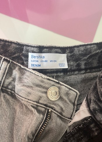 Bershka Bershka Denim şort gri