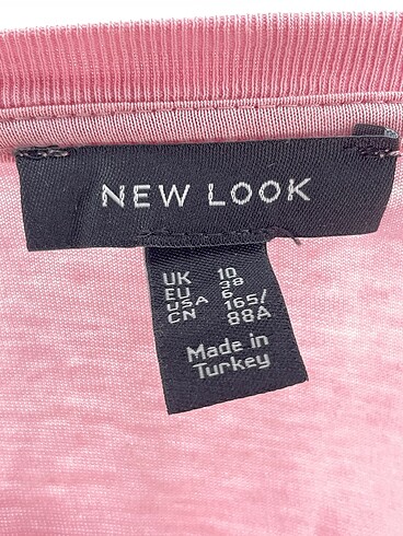 38 Beden pembe Renk New Look T-shirt %70 İndirimli.