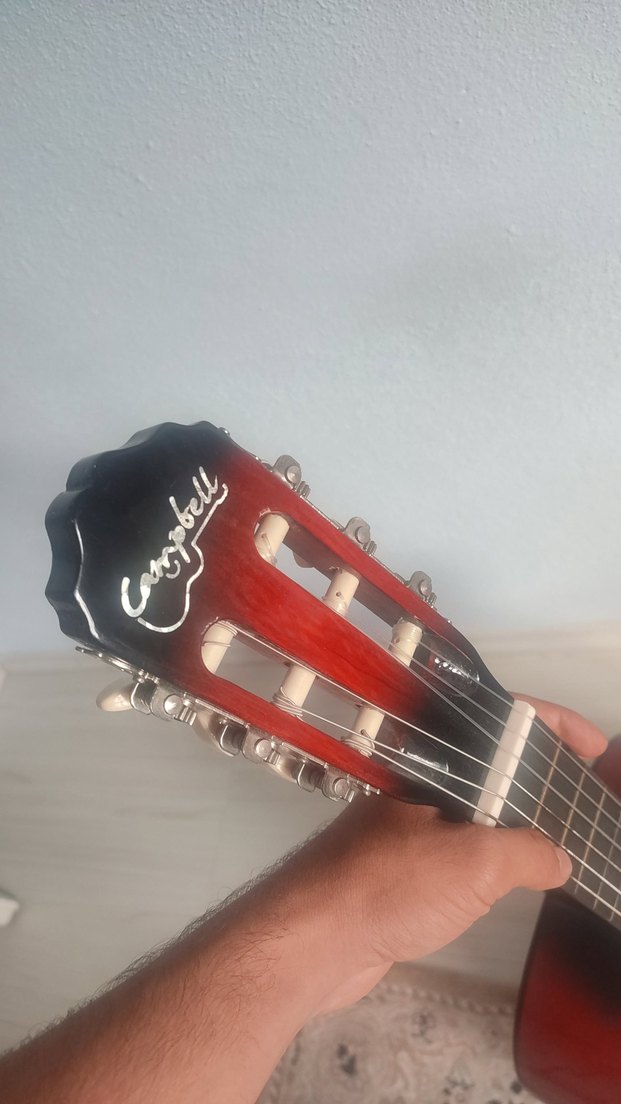 castilla kırmızı elektro gitar - Görsel 4