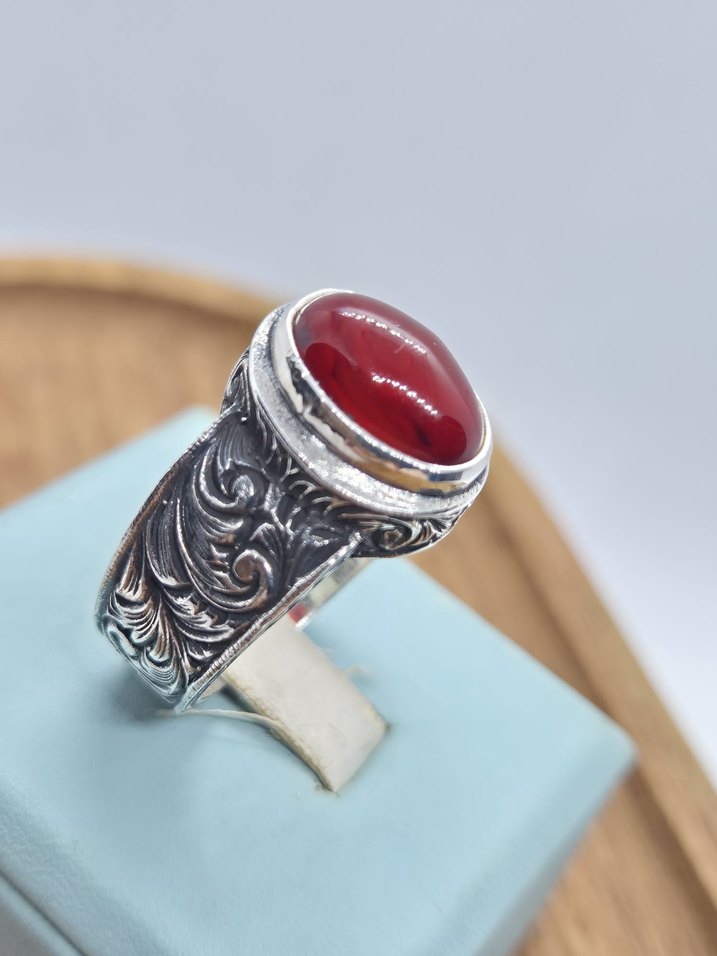 OSMANLI SIKMA GÜMÜŞ YÜZÜK - Görsel 4