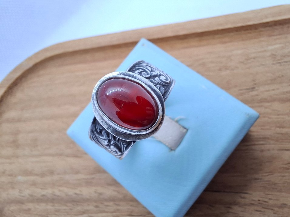 OSMANLI SIKMA GÜMÜŞ YÜZÜK - Görsel 3