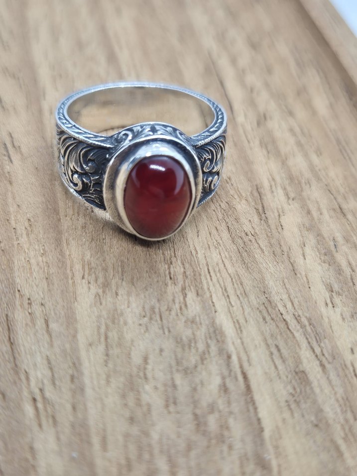 OSMANLI SIKMA GÜMÜŞ YÜZÜK - Görsel 5