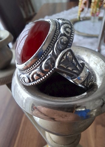 OSMANLI SIKMA GÜMÜŞ YÜZÜK - Görsel 4