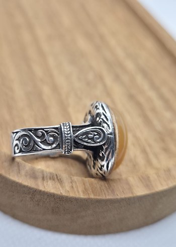 OSMANLI SIKMA GÜMÜŞ YÜZÜK - Görsel 4