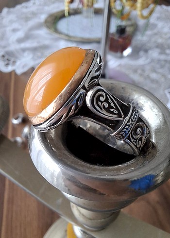 OSMANLI SIKMA GÜMÜŞ YÜZÜK - Görsel 6