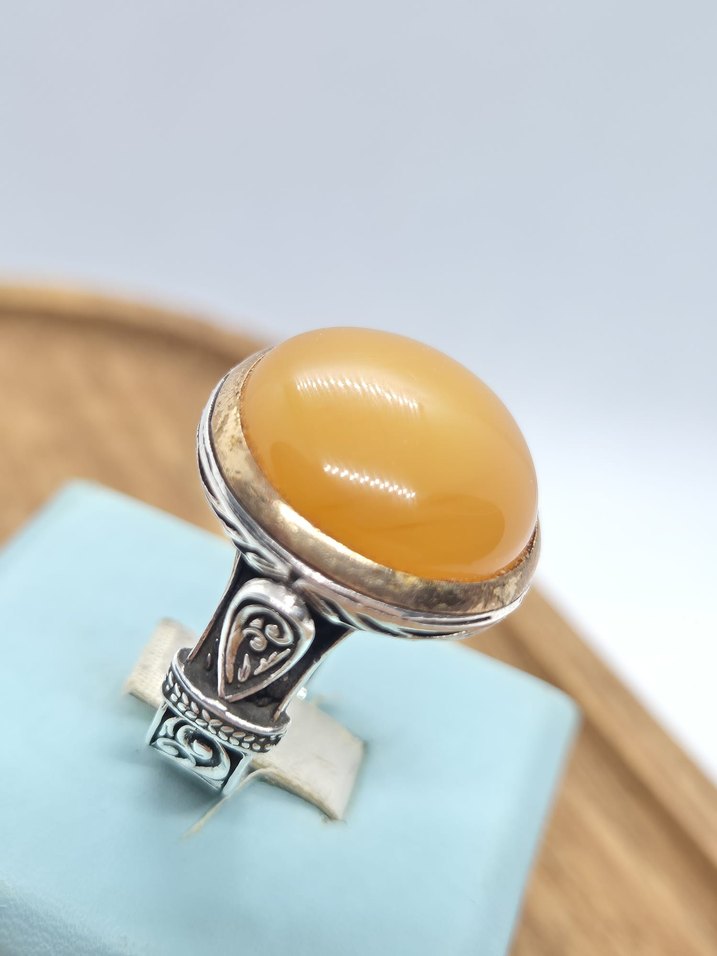 OSMANLI SIKMA GÜMÜŞ YÜZÜK - Görsel 2