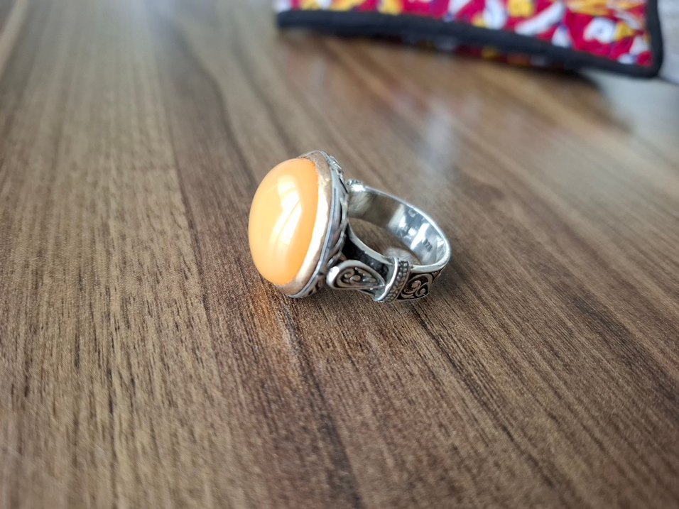 OSMANLI SIKMA GÜMÜŞ YÜZÜK - Görsel 5