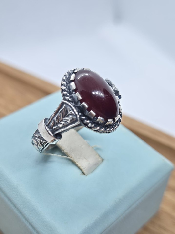 OSMANLI SIKMA GÜMÜŞ YÜZÜK - Görsel 5