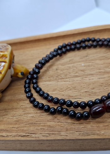 DAMLA KEHRİBAR KOLYE - Görsel 2