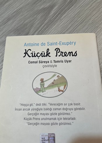 Küçük Prens - Antoine de Saint-Exupéry - Görsel 3