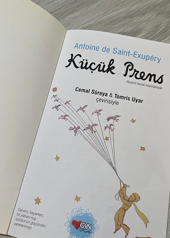 Küçük Prens - Antoine de Saint-Exupéry - Görsel 2