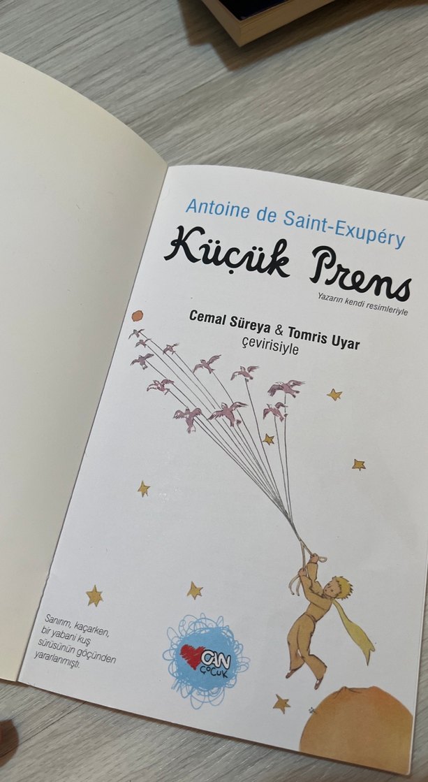 Küçük Prens - Antoine de Saint-Exupéry - Görsel 2